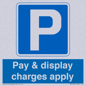 Pay & display charges apply